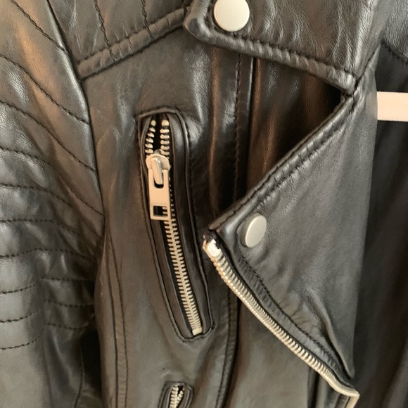 All Saints Leather Jacket - Picture 3 of 5